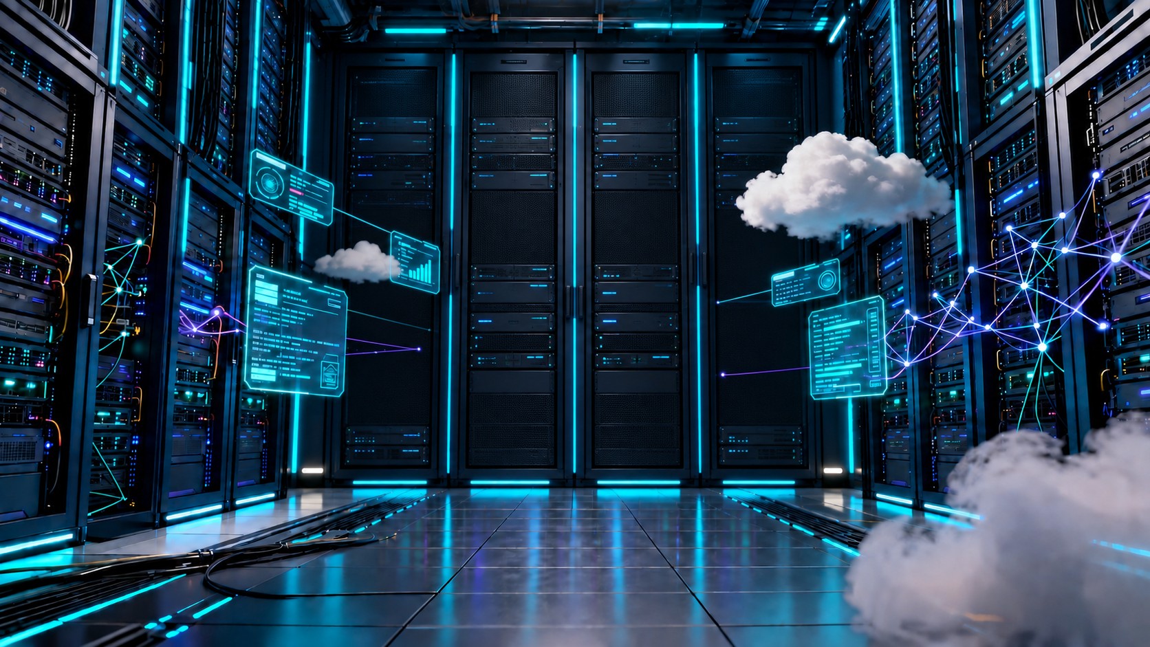 A futuristic datacentre